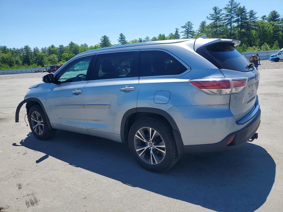 Продажа на аукционе авто 2016 Toyota Highlander, vin: 5TDJKRFH8GS290186, номер лота: 56319216