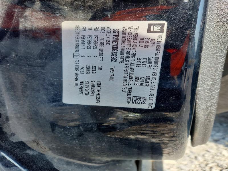 58114596 :رقم المزاد ، 3GTP2VE7XDG332962 vin ، 2013 Gmc Sierra مزاد بيع