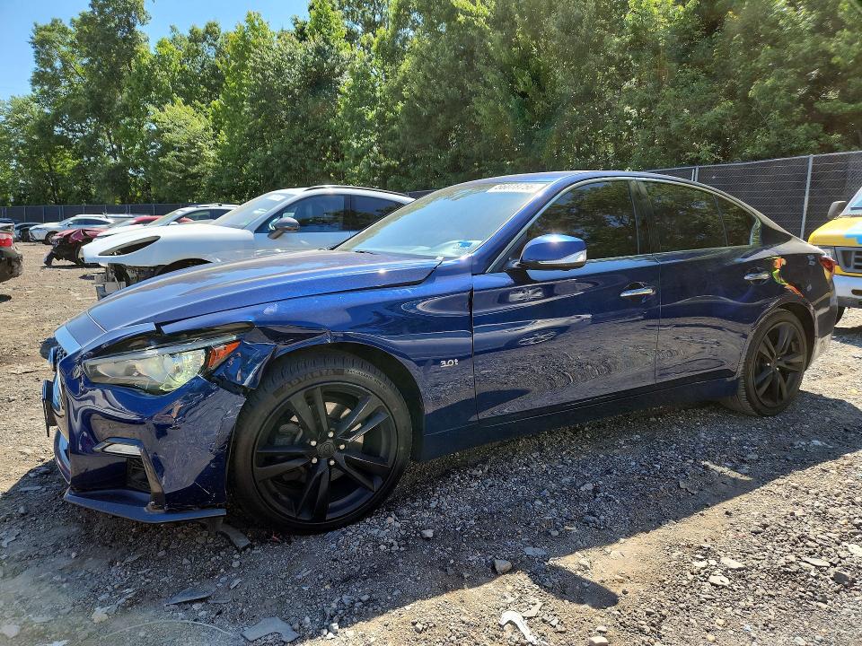 56078756 :رقم المزاد ، JN1EV7AR9KM592137 vin ، 2019 Infiniti Q50 مزاد بيع