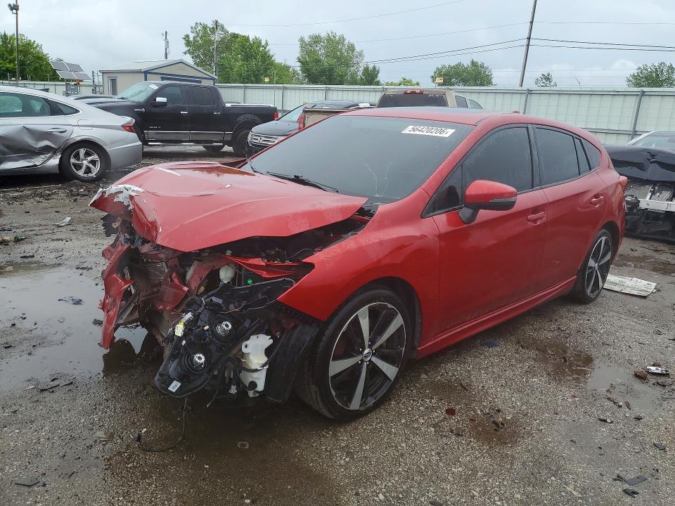 56420206 :رقم المزاد ، 4S3GTAL62H1729909 vin ، 2017 Subaru Impreza مزاد بيع