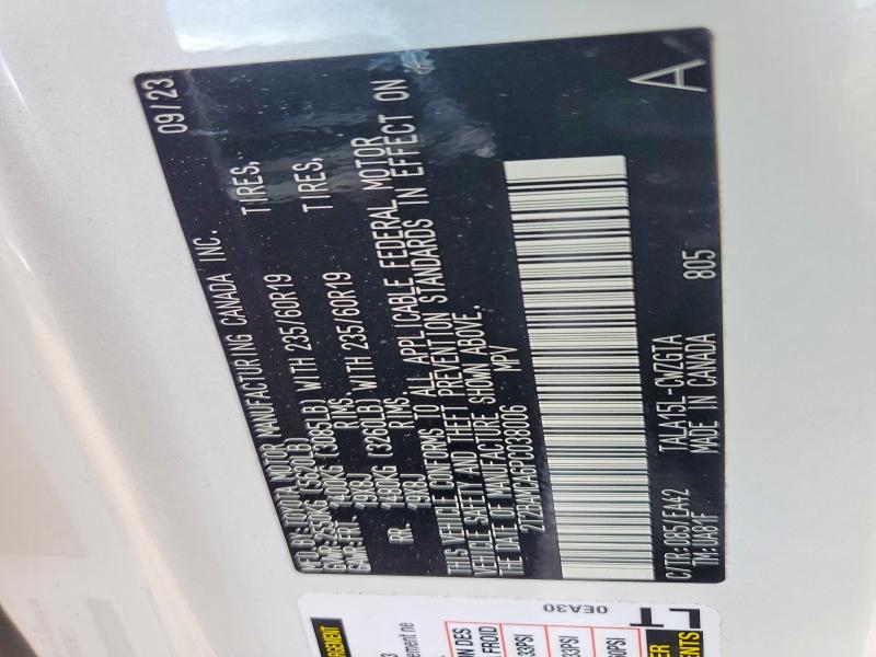 Продаж на аукціоні авто 2023 Lexus Rx 350, vin: 2T2BAMCA6PC038006, номер лоту: 55588166