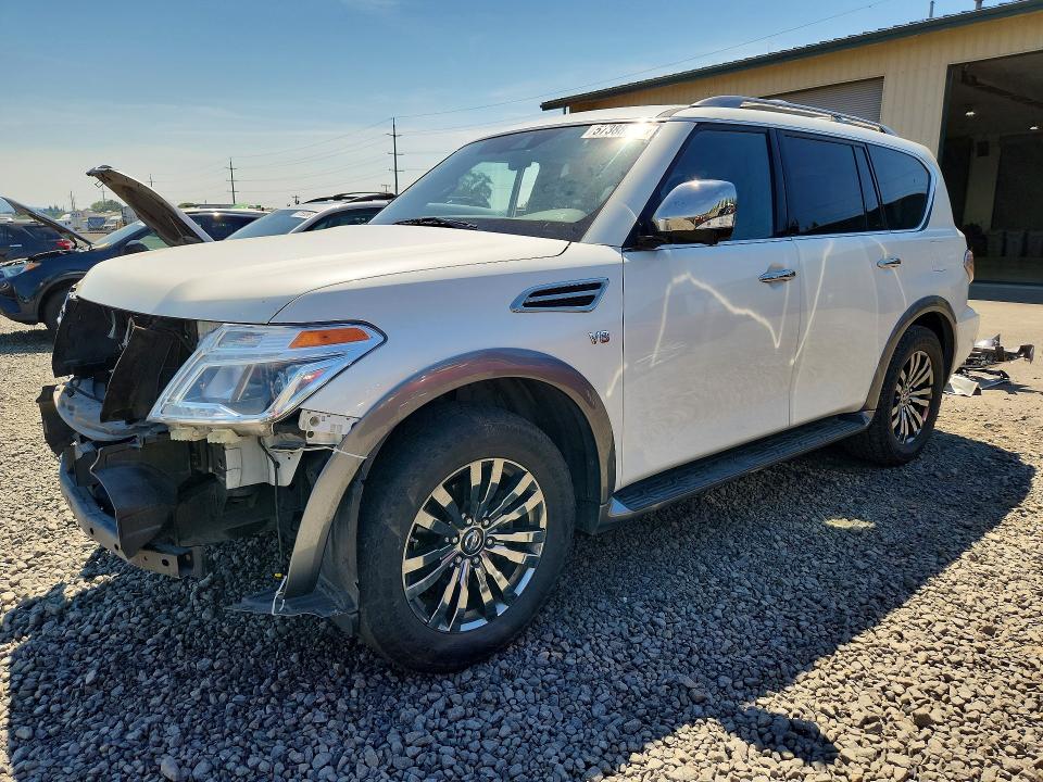 57388526 :رقم المزاد ، JN8AY2NE7J9733628 vin ، 2018 Nissan Armada مزاد بيع