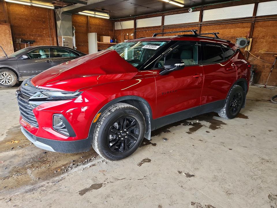 56765906 :رقم المزاد ، 3GNKBHRS3MS527011 vin ، 2021 Chevrolet Blazer مزاد بيع