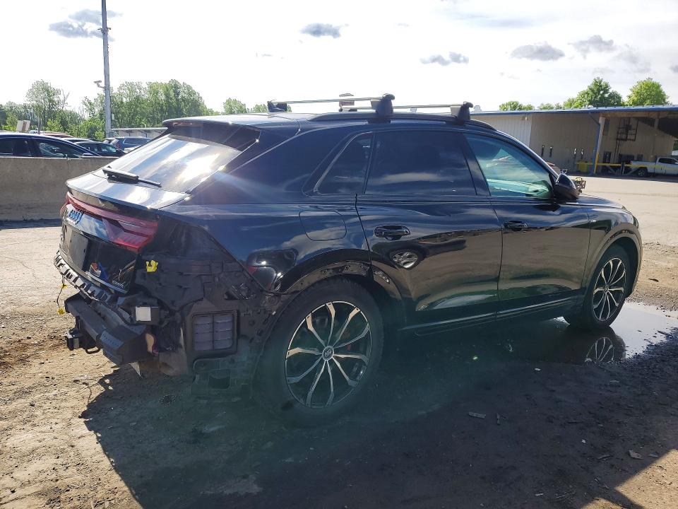 57487756 :رقم المزاد ، WA1FVBF18KD035317 vin ، 2019 Audi Q8 مزاد بيع
