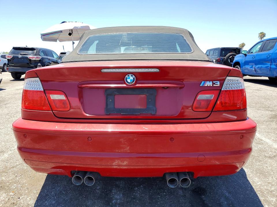 2003 Bmw M3 მანქანა იყიდება აუქციონზე, vin: WBSBR93403PK03461, აუქციონის ნომერი: 57659456