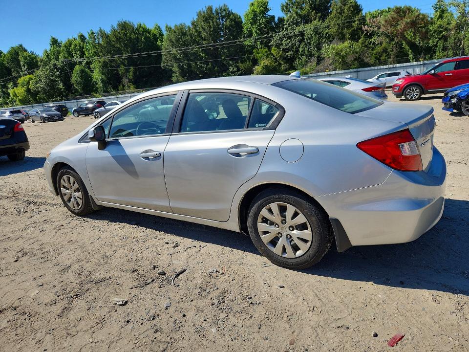 55640806 :رقم المزاد ، 2HGFB2F51CH301672 vin ، 2012 Honda Civic مزاد بيع