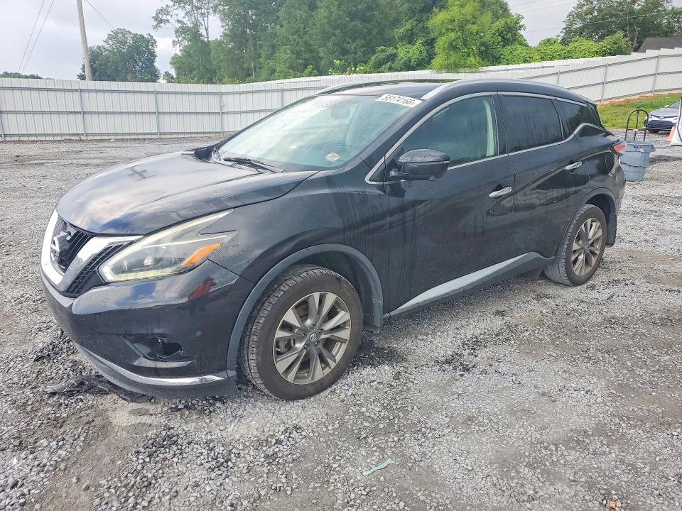 55174166 :رقم المزاد ، 5N1AZ2MGXJN177099 vin ، 2018 Nissan Murano مزاد بيع