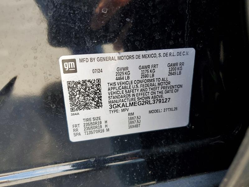 Продаж на аукціоні авто 2024 Gmc Terrain, vin: 3GKALMEG2RL379127, номер лоту: 56778136