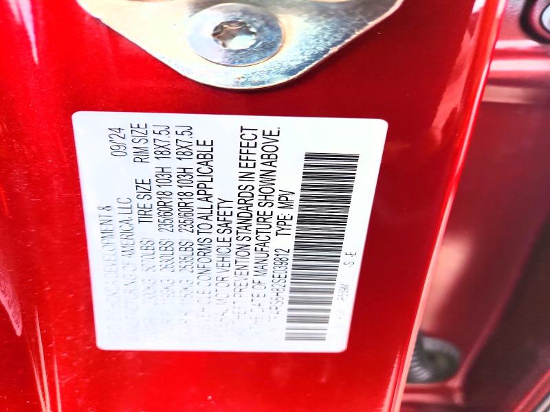 56948586 :رقم المزاد ، 7FARS6H82SE039812 vin ، 2025 Honda Cr-v مزاد بيع