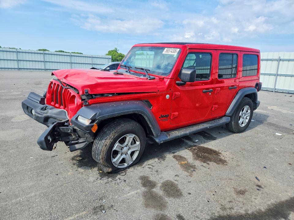 Продаж на аукціоні авто 2021 Jeep Wrangler Unlimited, vin: 1C4HJXDNXMW664727, номер лоту: 56574306