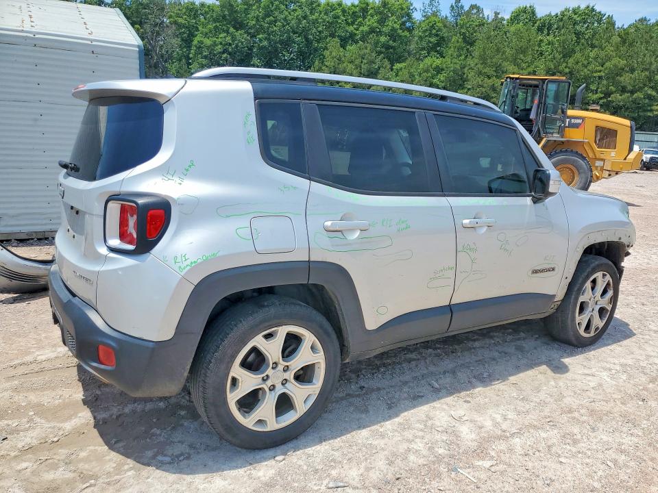 2017 Jeep Renegade მანქანა იყიდება აუქციონზე, vin: ZACCJBDB0HPE43515, აუქციონის ნომერი: 56339216