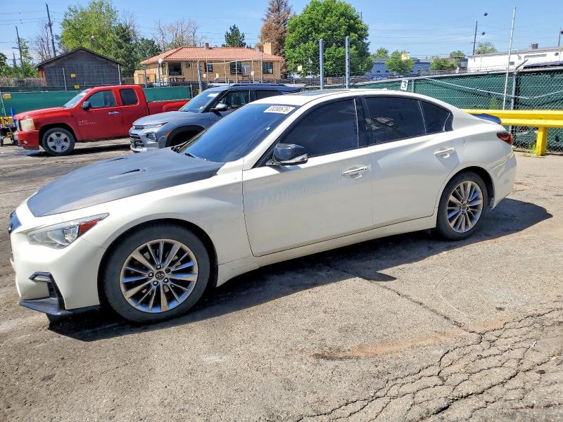 58390676 :رقم المزاد ، JN1EV7AR4KM558977 vin ، 2019 Infiniti Q50 مزاد بيع