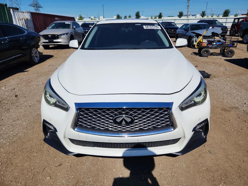 58147276 :رقم المزاد ، JN1EV7ARXKM591384 vin ، 2019 Infiniti Q50 مزاد بيع