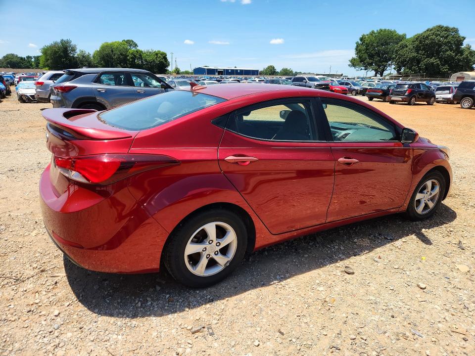 2015 Hyundai Elantra მანქანა იყიდება აუქციონზე, vin: 5NPDH4AE9FH555651, აუქციონის ნომერი: 57550386