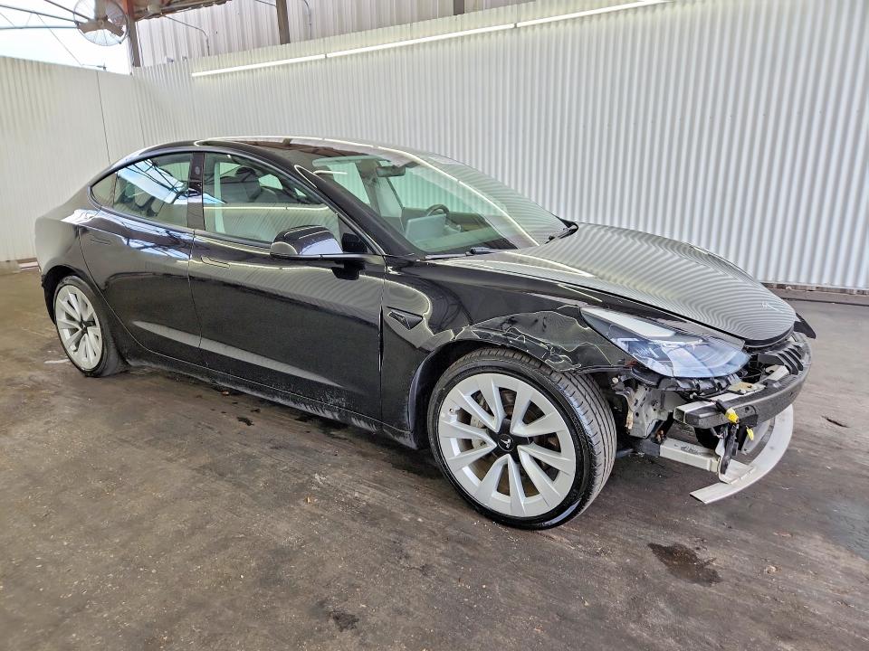 2022 Tesla Model 3 მანქანა იყიდება აუქციონზე, vin: 5YJ3E1EA9NF371219, აუქციონის ნომერი: 56944036