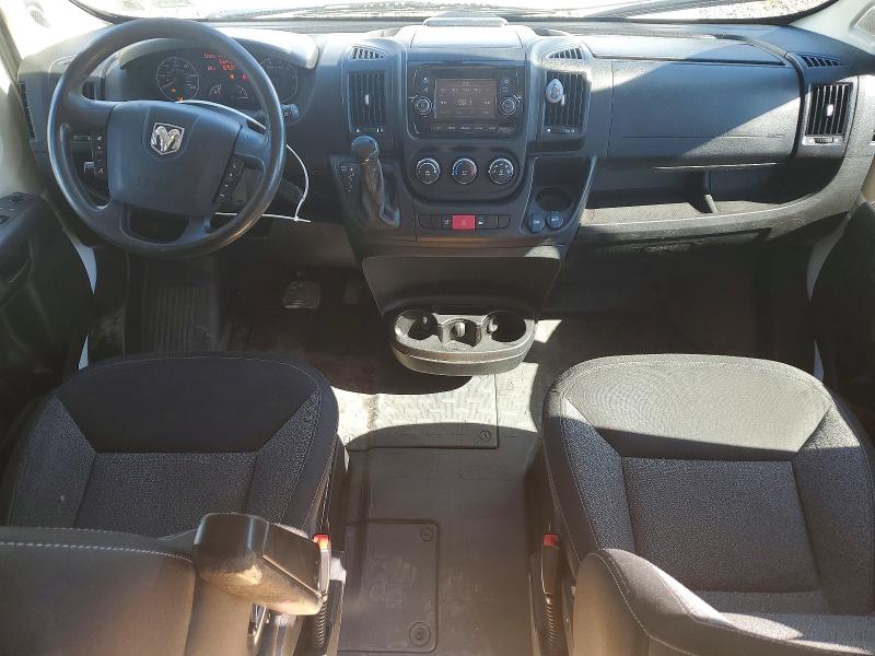 58621346 :رقم المزاد ، 3C6TRVDG5JE148894 vin ، 2018 Ram Promaster 2500 مزاد بيع