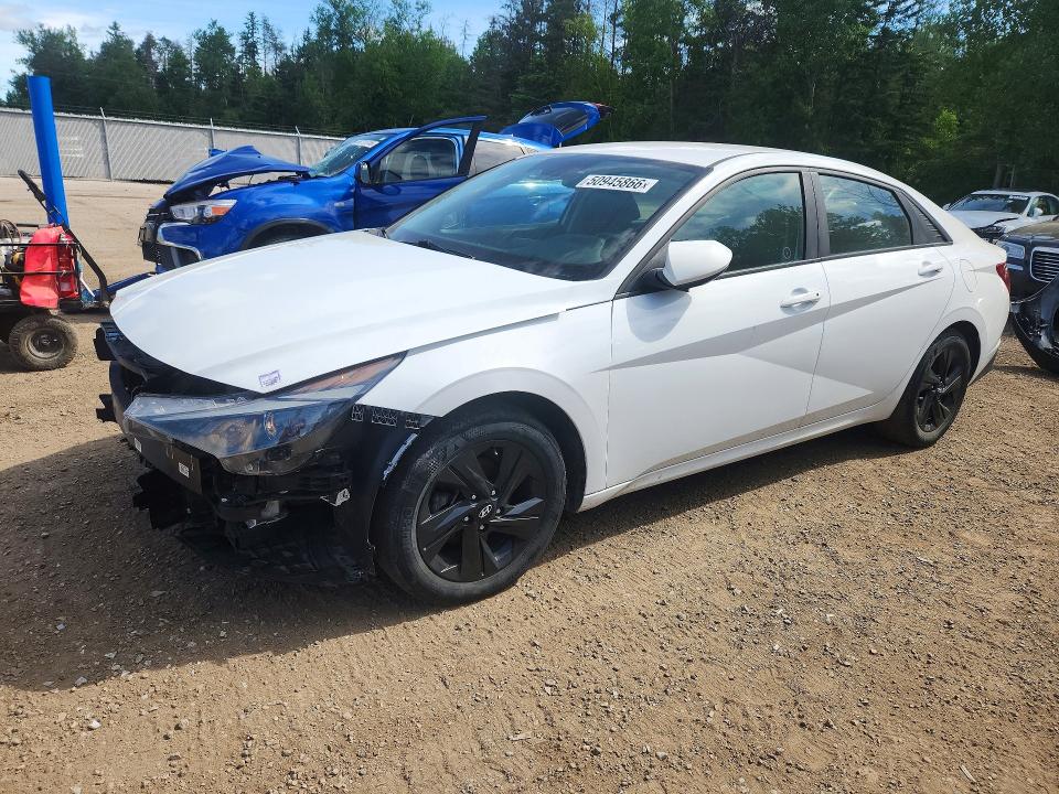 2022 Hyundai Elantra მანქანა იყიდება აუქციონზე, vin: KMHLM4AJXNU030750, აუქციონის ნომერი: 50945866