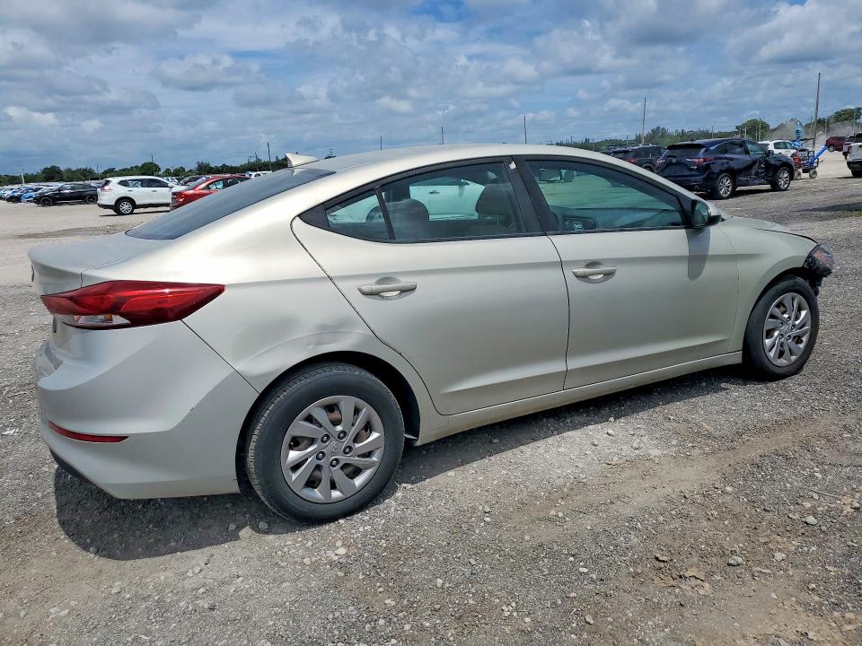 Продажа на аукционе авто 2017 Hyundai Elantra, vin: KMHD74LF1HU395536, номер лота: 56976006