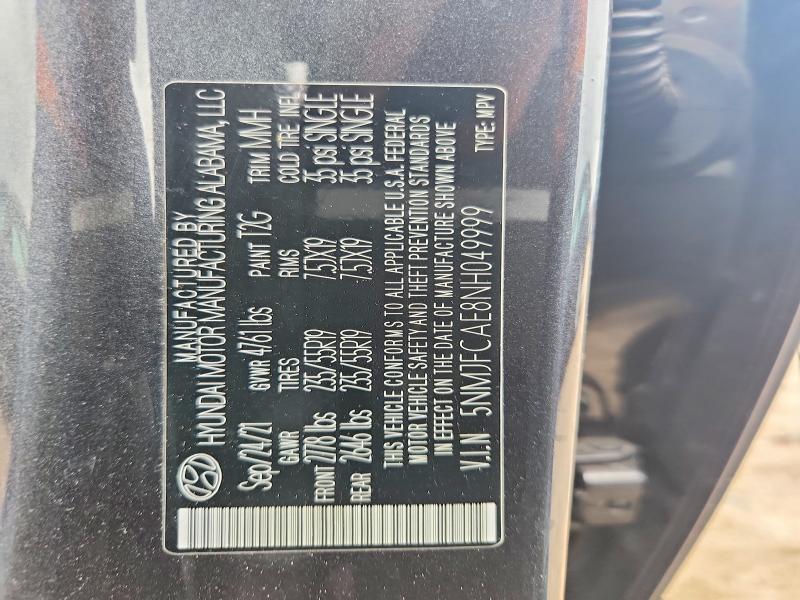 Aukcja sprzedaży 2022 Hyundai Tucson, vin: 5NMJFCAE8NH049999, numer aukcji: 56337236
