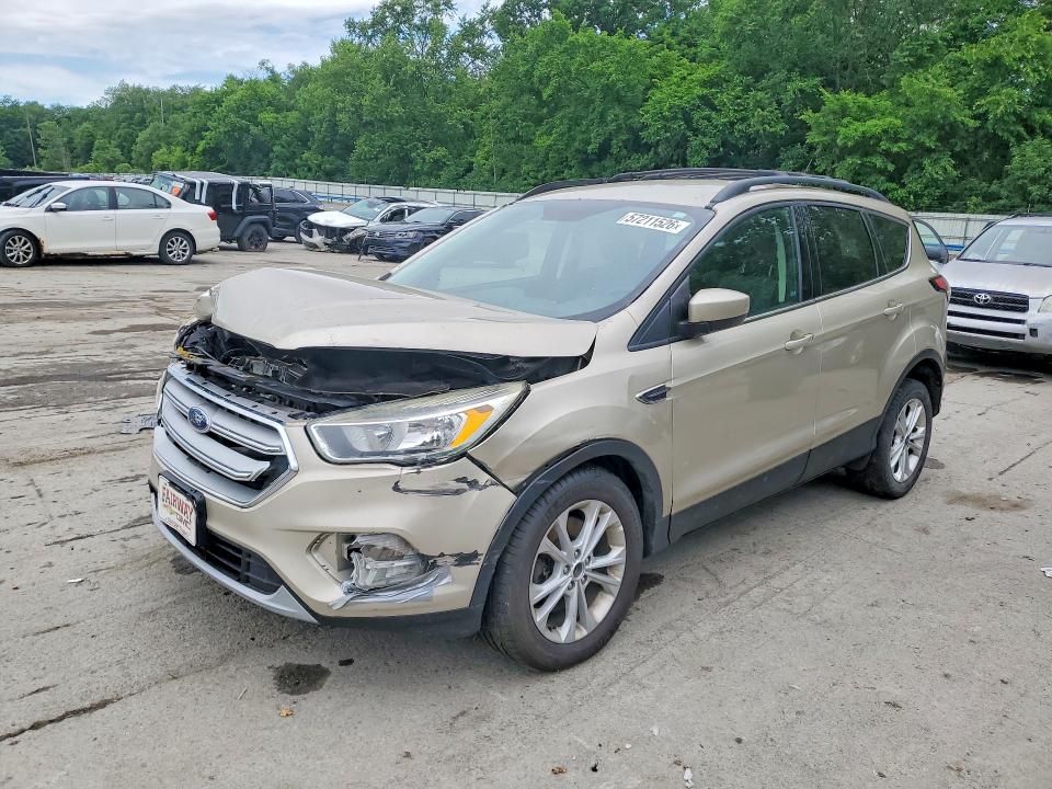 57211526 :رقم المزاد ، 1FMCU9GD2JUA40424 vin ، 2018 Ford Escape مزاد بيع