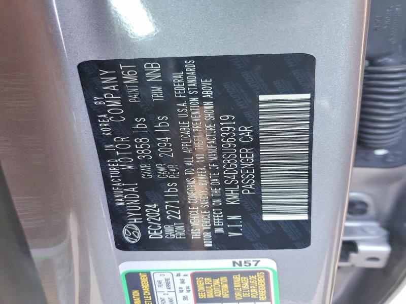 Продажа на аукционе авто 2025 Hyundai Elantra, vin: KMHLS4DG8SU963919, номер лота: 55626016