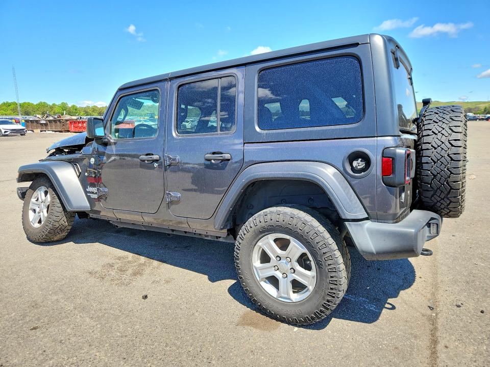 53505436 :رقم المزاد ، 1C4HJXDN2KW683852 vin ، 2019 Jeep Wrangler Unlimited مزاد بيع