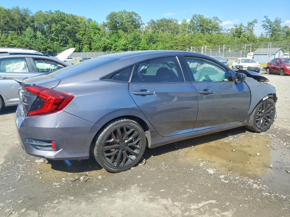 58718906 :رقم المزاد ، 2HGFC2F81MH518289 vin ، 2021 Honda Civic مزاد بيع