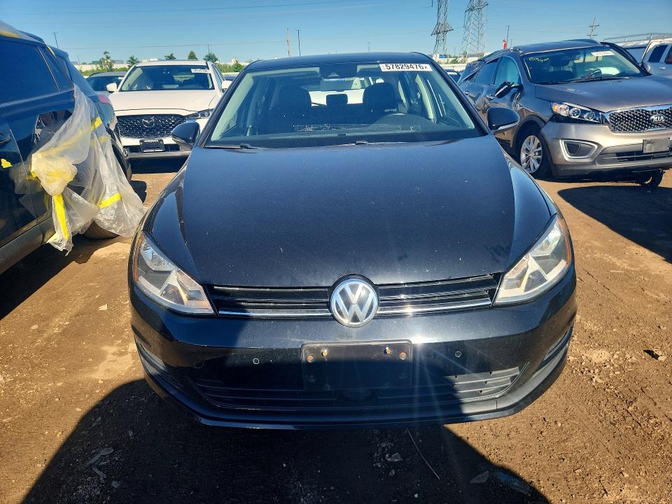 2016 Volkswagen Golf მანქანა იყიდება აუქციონზე, vin: 3VW217AU3GM043090, აუქციონის ნომერი: 57829476