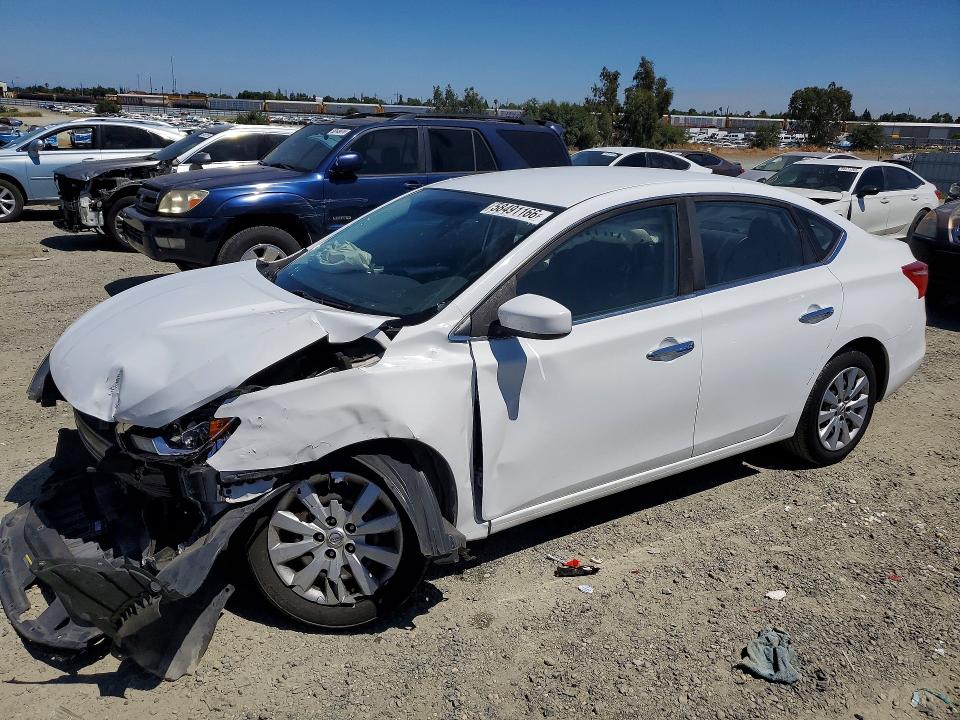 58491166 :رقم المزاد ، 3N1AB7AP4JY311380 vin ، 2018 Nissan Sentra مزاد بيع