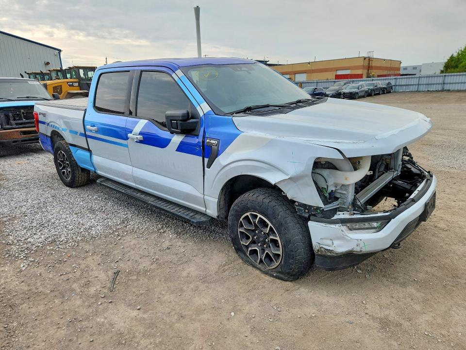 53707686 :رقم المزاد ، 1FTFW1E55NKD61691 vin ، 2022 Ford F150 مزاد بيع