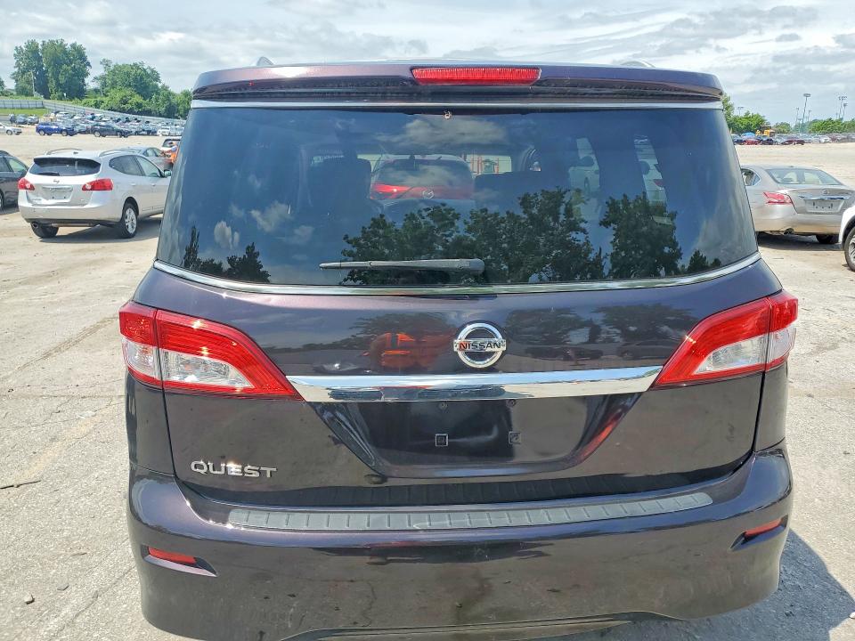 2011 Nissan Quest მანქანა იყიდება აუქციონზე, vin: JN8AE2KP4B9007175, აუქციონის ნომერი: 56296826