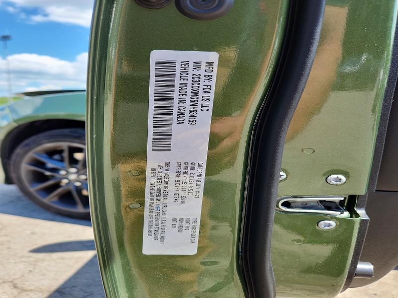 Продаж на аукціоні авто 2021 Dodge Charger, vin: 2C3CDXMG6MH634159, номер лоту: 56371196