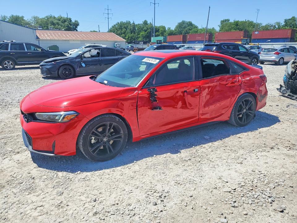 55642476 :رقم المزاد ، 2HGFE1E55SH474242 vin ، 2025 Honda Civic مزاد بيع