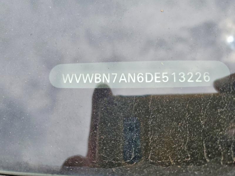 2013 Volkswagen Cc მანქანა იყიდება აუქციონზე, vin: WVWBN7AN6DE513226, აუქციონის ნომერი: 56337796