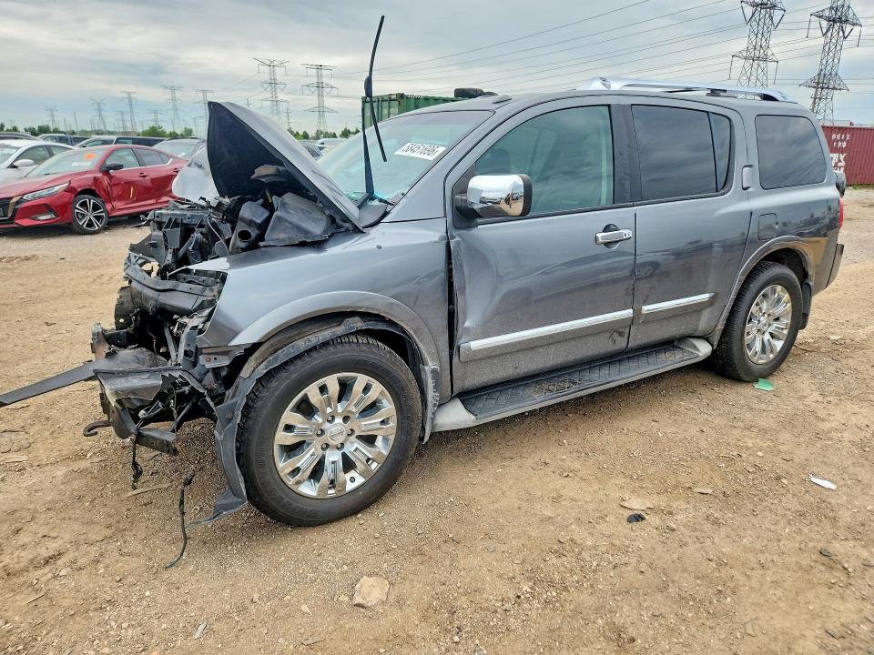 58451696 :رقم المزاد ، 5N1AA0NE7FN604741 vin ، 2015 Nissan Armada مزاد بيع