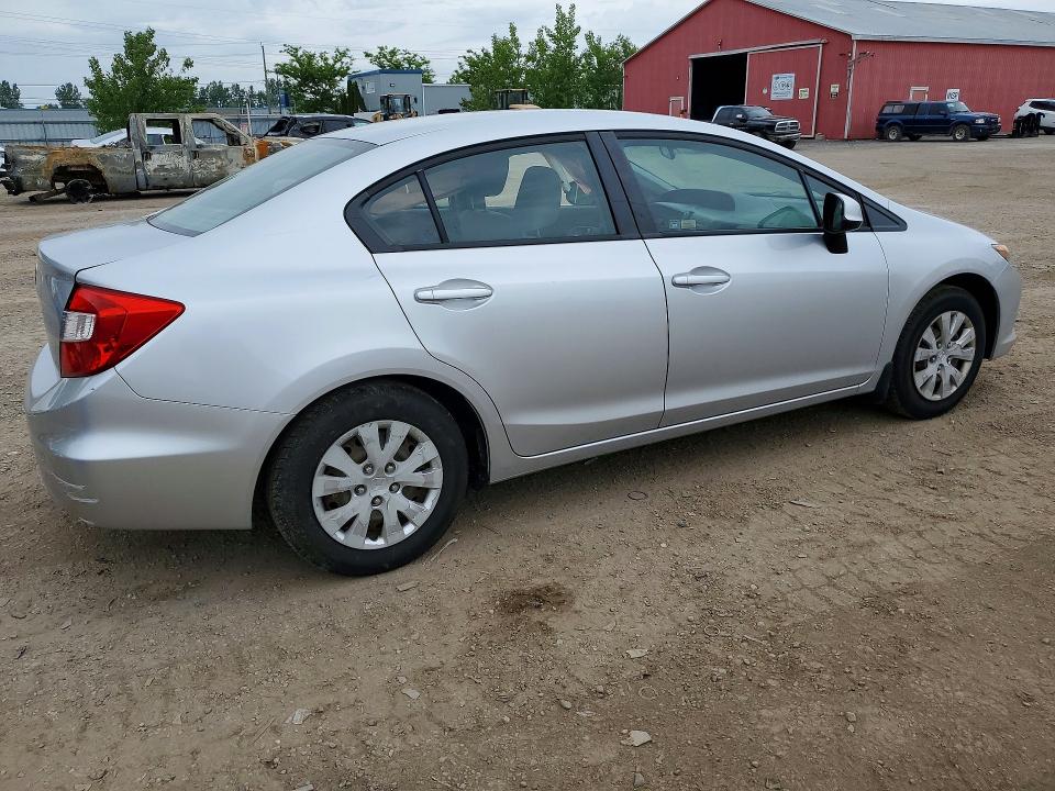 2012 Honda Civic მანქანა იყიდება აუქციონზე, vin: 2HGFB2F49CH060449, აუქციონის ნომერი: 55233036