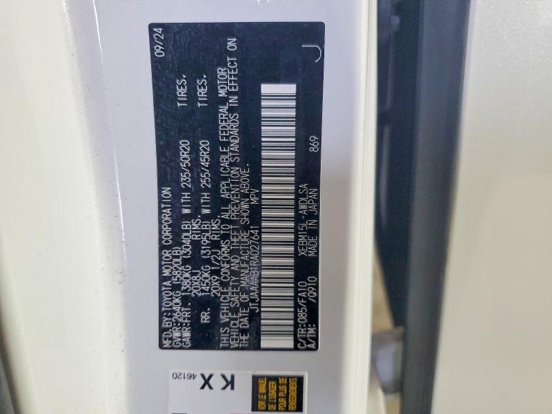 Продаж на аукціоні авто 2024 Lexus Rz, vin: JTJAAAAB1RA027641, номер лоту: 57353906