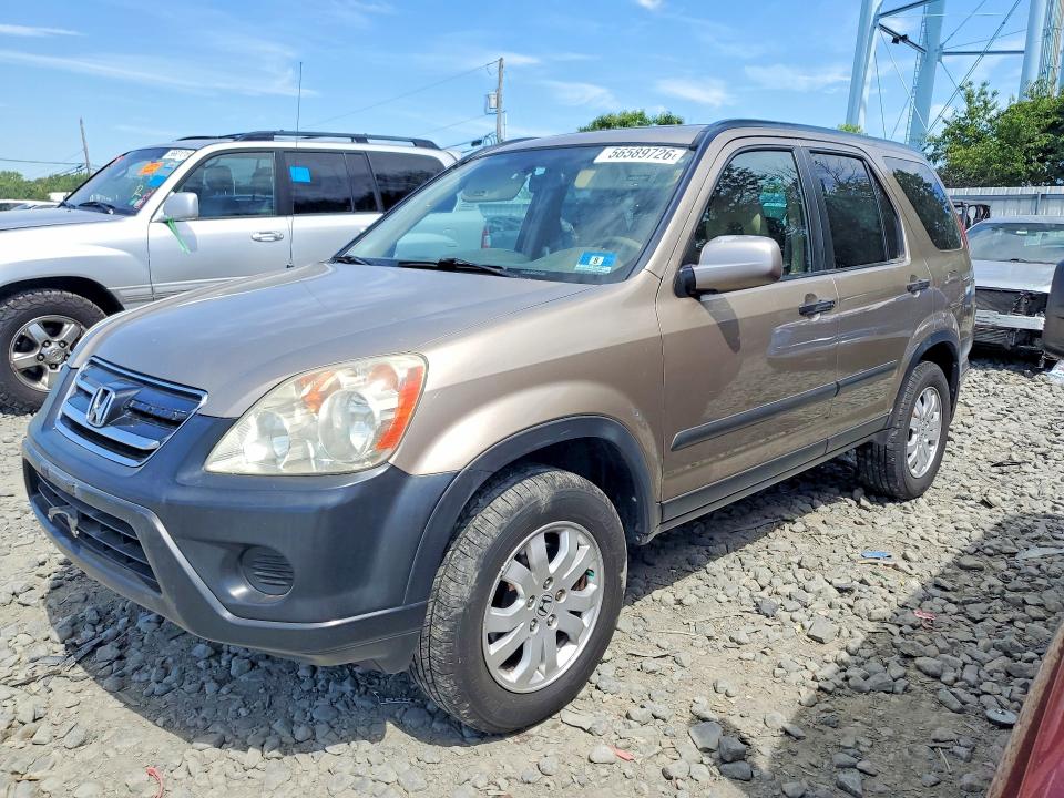 2005 Honda Cr-v მანქანა იყიდება აუქციონზე, vin: SHSRD78895U343910, აუქციონის ნომერი: 56589726