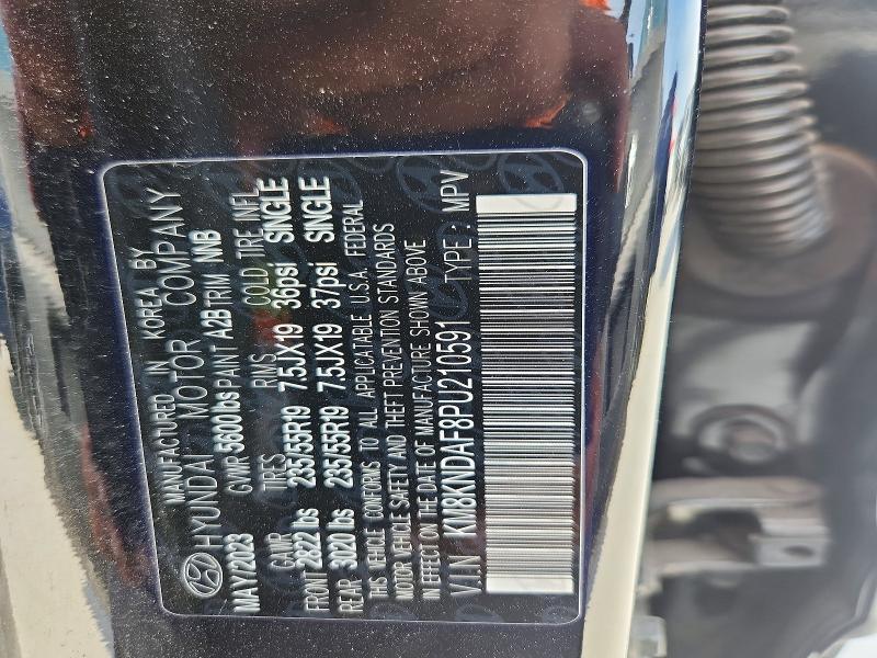 58826816 :رقم المزاد ، KM8KNDAF8PU210591 vin ، 2023 Hyundai Ioniq 5 مزاد بيع