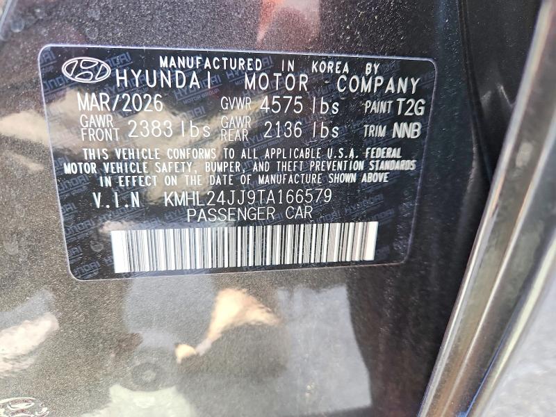 Продажа на аукционе авто 2026 Hyundai Sonata Hybrid, vin: KMHL24JJ9TA166579, номер лота: 58491756