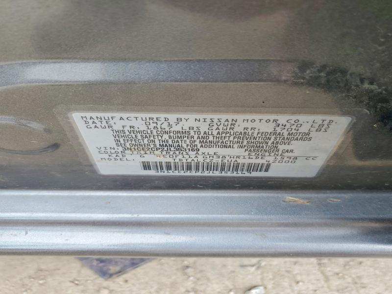 55498136 :رقم المزاد ، 3N1CE2CP2JL353169 vin ، 2018 Nissan Versa Note مزاد بيع