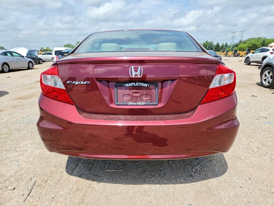Продажа на аукционе авто 2012 Honda Civic, vin: 19XFB2F56CE369458, номер лота: 58898156