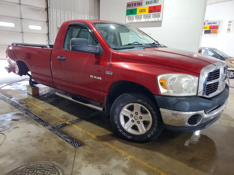 2008 Dodge Ram 1500 მანქანა იყიდება აუქციონზე, vin: 1D7HU16208J151258, აუქციონის ნომერი: 55734776
