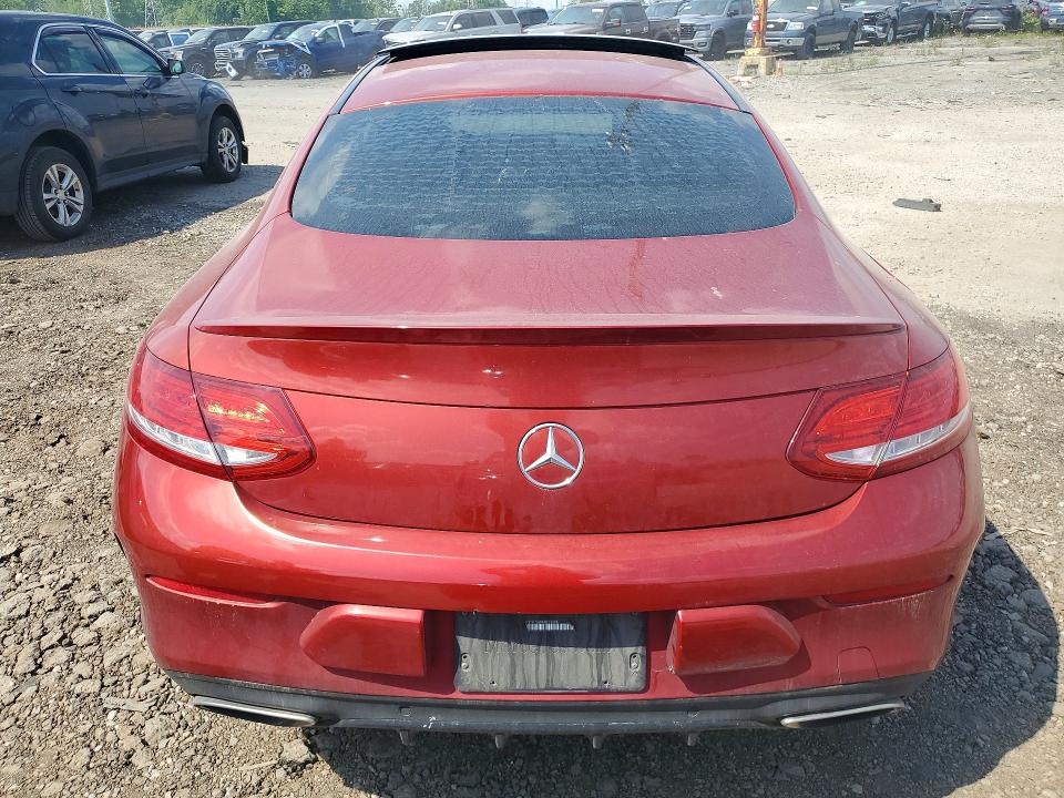 55917176 :رقم المزاد ، WDDWJ4JB6HF502461 vin ، 2017 Mercedes-benz C مزاد بيع