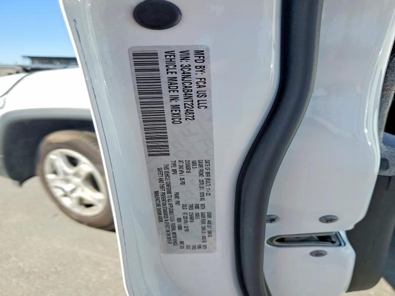 Продажа на аукционе авто 2022 Jeep Compass, vin: 3C4NJCAB4NT224872, номер лота: 59216716