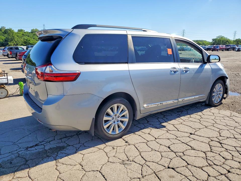 2015 Toyota Sienna მანქანა იყიდება აუქციონზე, vin: 5TDDK3DC4FS119466, აუქციონის ნომერი: 56988976
