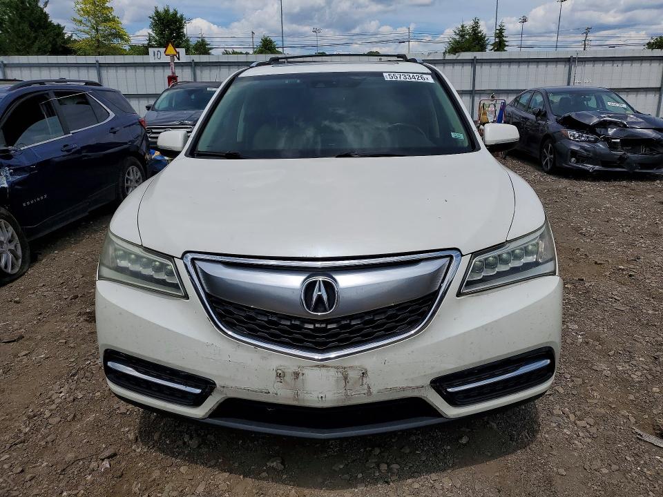 55733426 :رقم المزاد ، 5FRYD4H46EB009377 vin ، 2014 Acura Mdx مزاد بيع