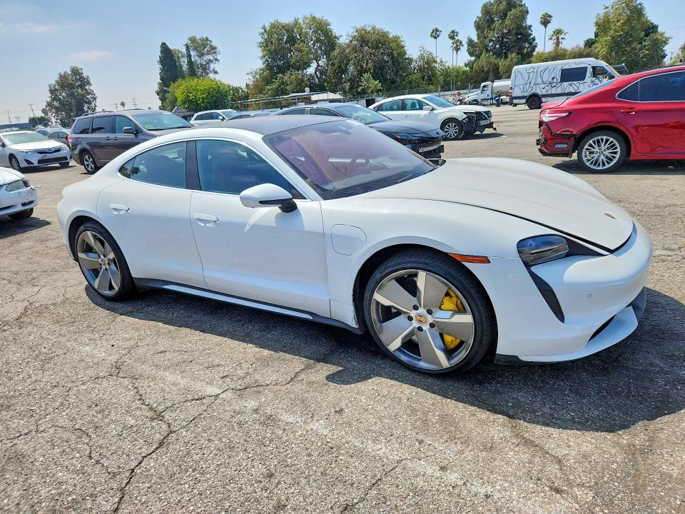 2021 Porsche Taycan მანქანა იყიდება აუქციონზე, vin: WP0AC2Y15MSA63502, აუქციონის ნომერი: 55358726