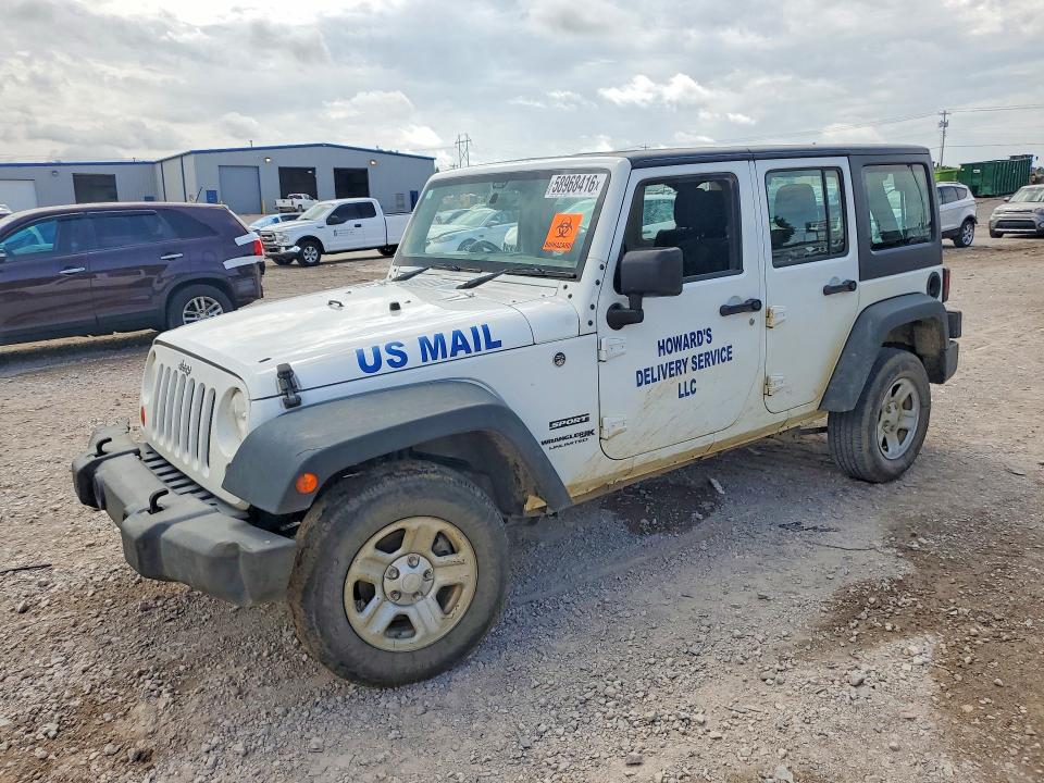 Продаж на аукціоні авто 2018 Jeep Wrangler Unlimited, vin: 1C4BJWKG1JL897574, номер лоту: 58968416