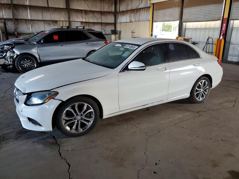58149636 :رقم المزاد ، 55SWF4JB5HU199977 vin ، 2017 Mercedes-benz C مزاد بيع